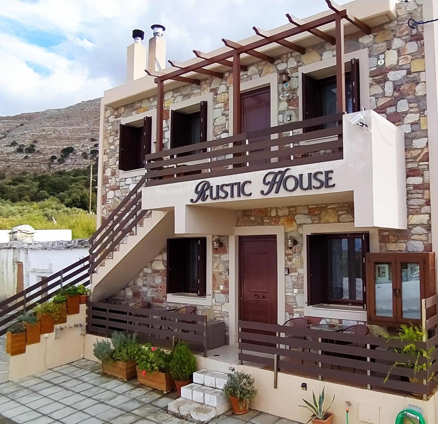 Ferienwohnung Rustic House Émbonas Exterior foto