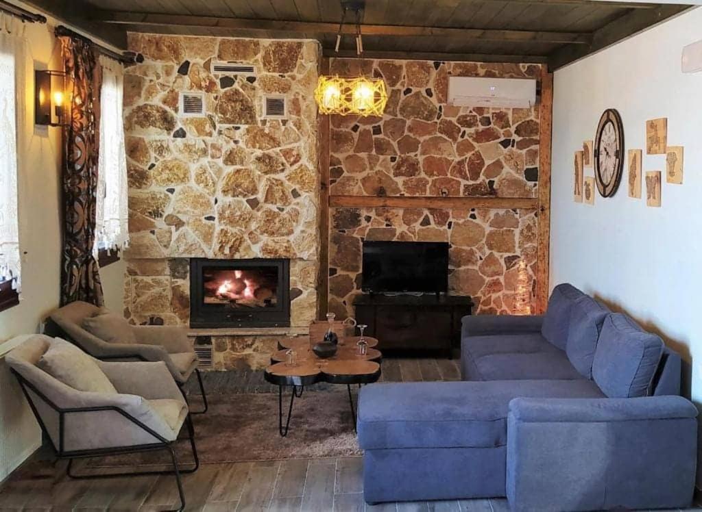 Ferienwohnung Rustic House Émbonas Exterior foto